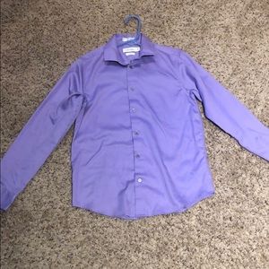 Purple Calvin Klein Dress shirt